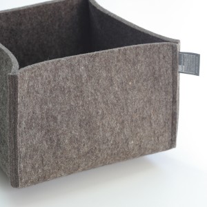 Filzkorb grau-braun Filzkorb grau-braun
